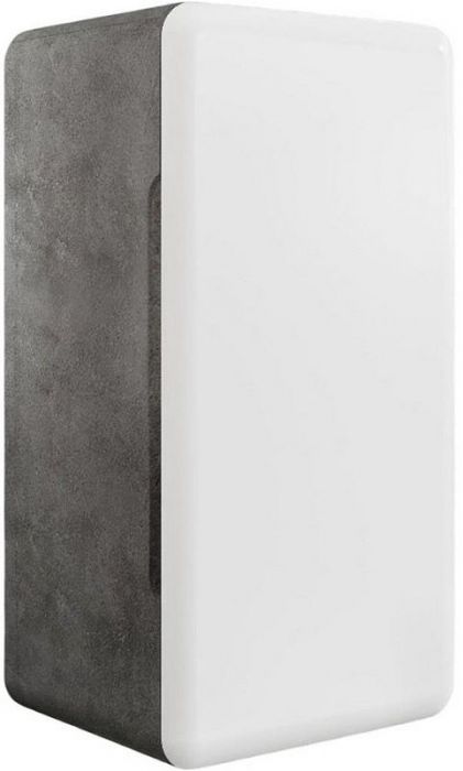 Подвесной шкаф Art&Max Genova 35 AM-Genova-700-1A-SO-LN Белый глянцевый Бетон лофт натуральный