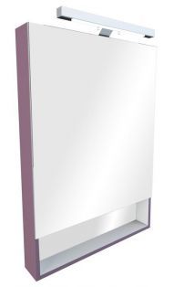 Зеркальный шкаф Roca The Gap 70 (ZRU9302752) фиолетовый Зеркальный шкаф Roca The Gap 70 (ZRU9302752) фиолетовый