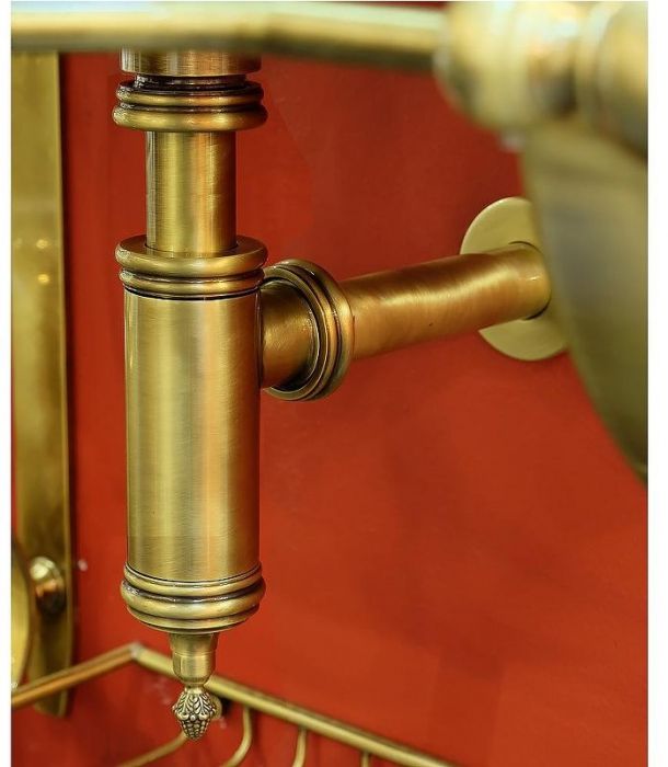 Сифон для раковины Migliore Ricambi 27764 цвет Бронза