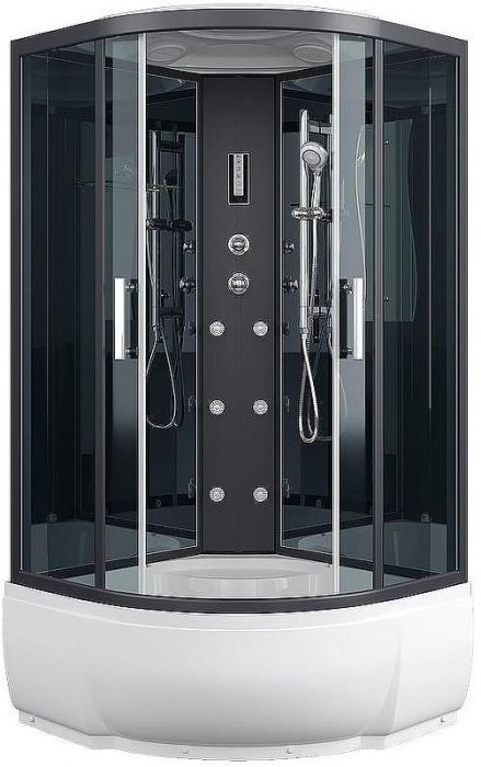 Душевая кабина Erlit Eclipse 90x90 ER5709TP-C24-RUS с гидромассажем