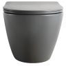 Унитаз Veconi Ento VEN-52TGr подвесной цвет Серый матовый с сиденьем Микролифт