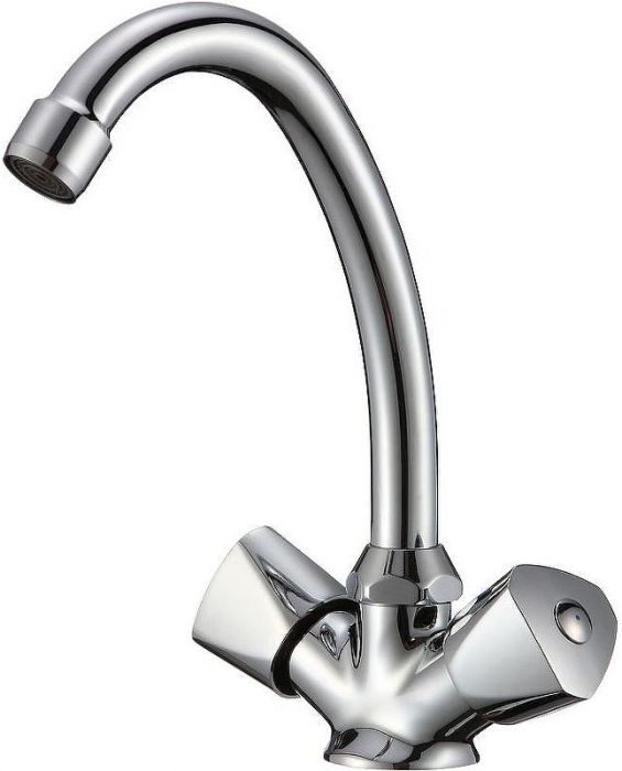 Смеситель для раковины WesnaArt Teplo TEP04-240 Хром