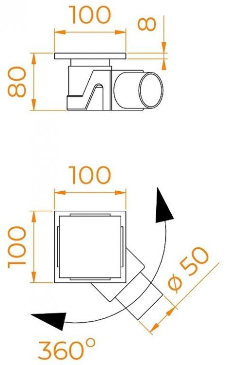 Душевой трап RGW Drain Leo-02-10Gb 60210210-06 с решеткой Золото брашированное / под плитку Душевой трап RGW Drain Leo-02-10Gb 60210210-06 с решеткой Золото брашированное / под плитку