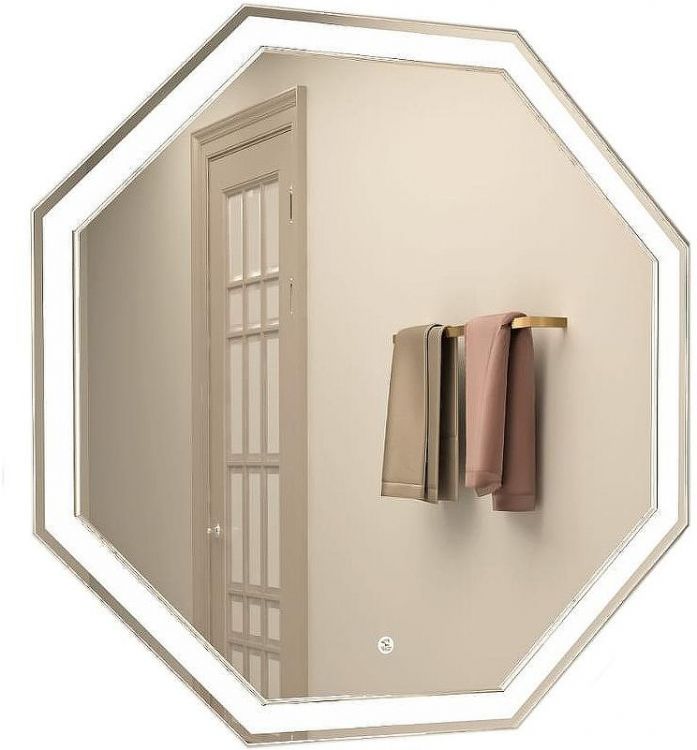 Зеркало Art&Max Argo AM-Arg-700-700-DS-F с подсветкой с сенсорным выключателем Зеркало Art&Max Argo AM-Arg-700-700-DS-F с подсветкой с сенсорным выключателем