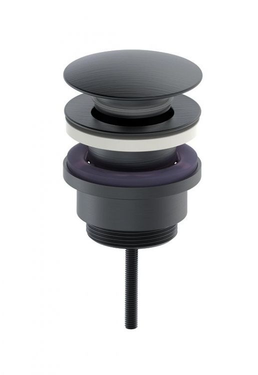 Донный клапан Wonzon & Woghand WW-88SS07-BGM click-clack цвет Темный графит