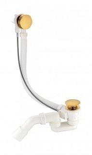 Слив-перелив FILARETE FL80GL полуавтомат цвет Золото брашированное