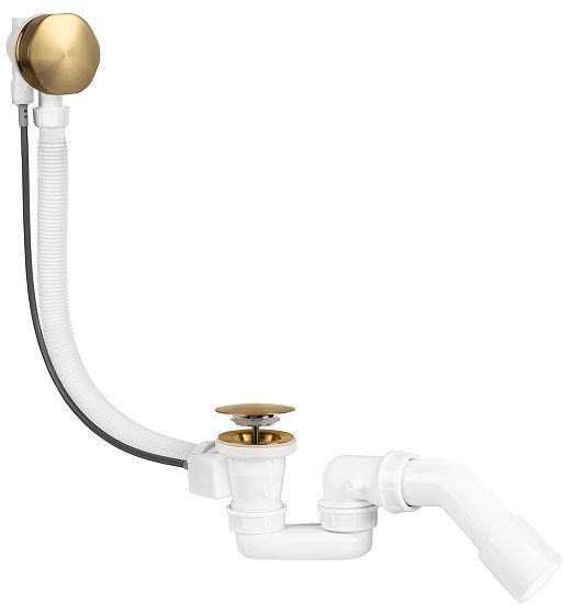 Слив-перелив FILARETE FL80GL полуавтомат цвет Золото брашированное