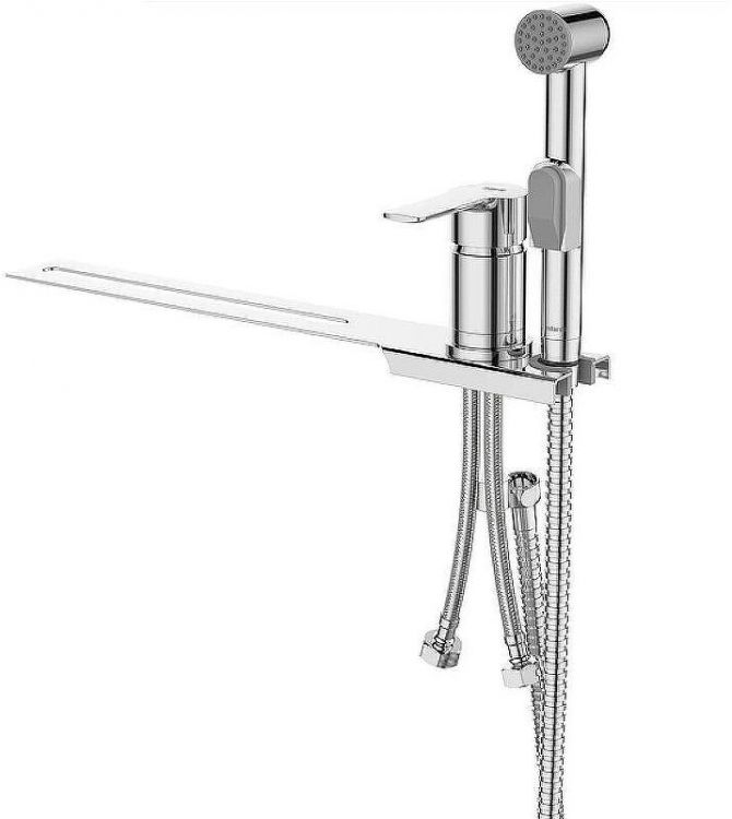 Гигиенический душ со смесителем Milardo Tidy 001SB00M08 Хром Гигиенический душ со смесителем Milardo Tidy 001SB00M08 Хром