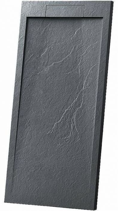 Душевой поддон из искусственного камня Vincea 100x80 VST-4SRL8010A Антрацит