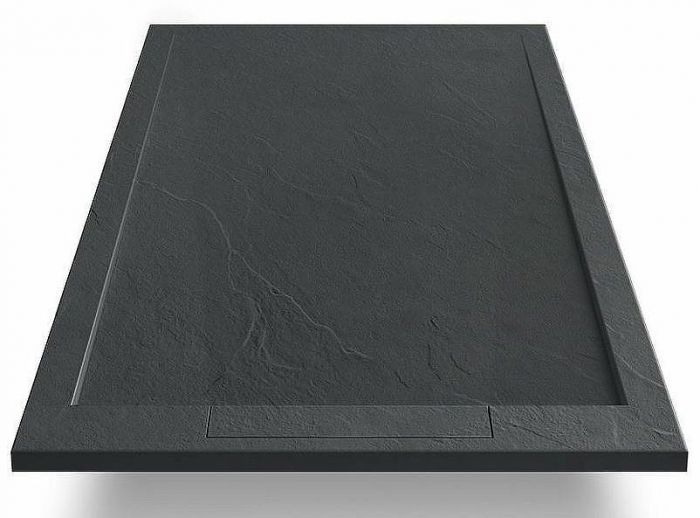 Душевой поддон из искусственного камня Vincea 100x80 VST-4SRL8010A Антрацит