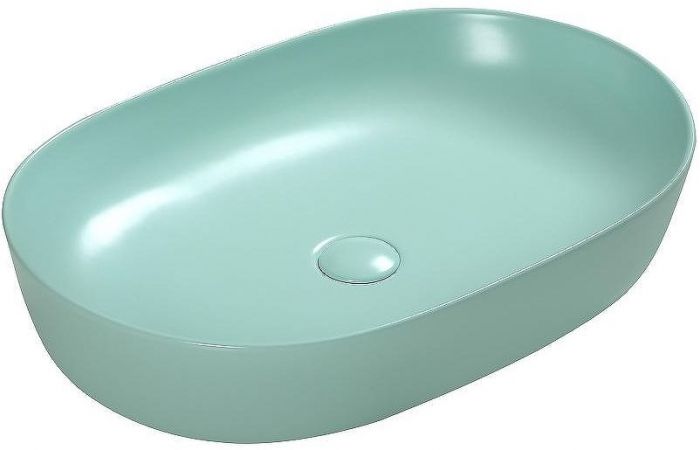 Раковина-чаша SantiLine 60 SL-1017LG Светло-зеленая матовая