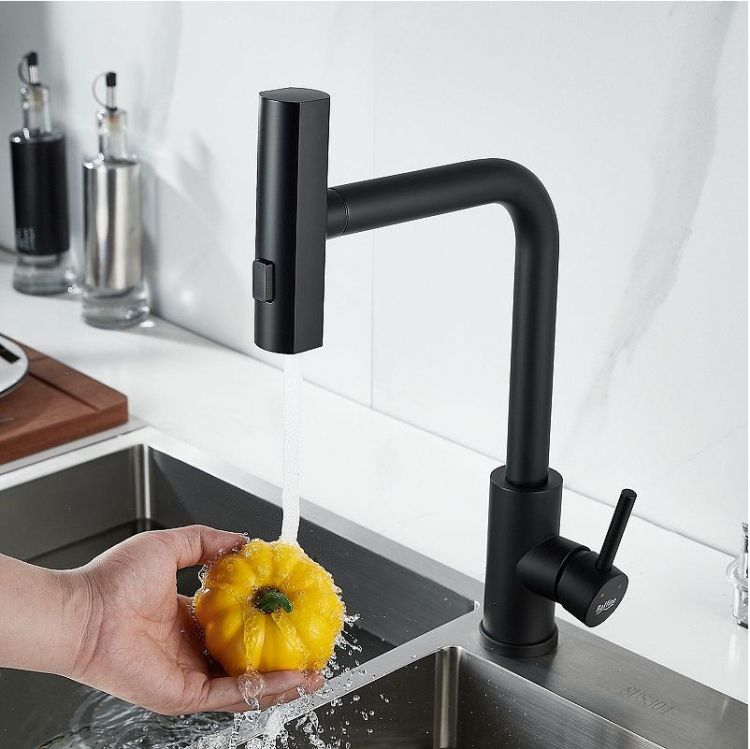 Смеситель для кухни Raffine F203H цвет Черный Смеситель для кухни Raffine F203H цвет Черный