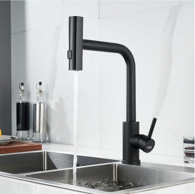 Смеситель для кухни Raffine F203H цвет Черный Смеситель для кухни Raffine F203H цвет Черный