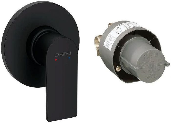 Смеситель для душа Hansgrohe Rebris E 72658670 Черный матовый