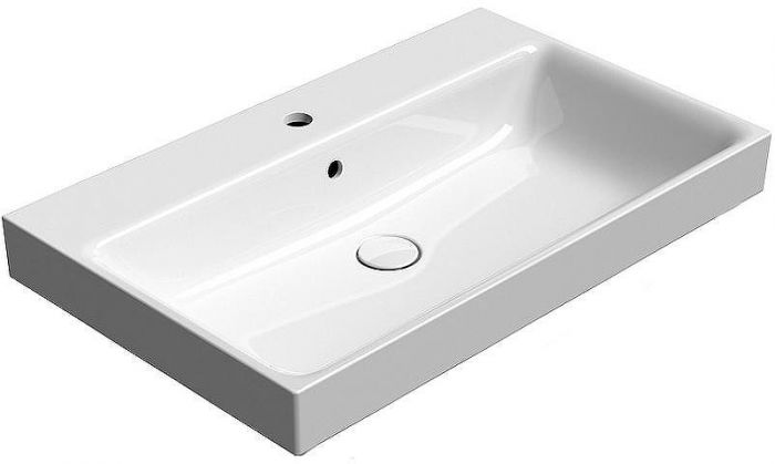 Раковина GSI Nubes 80 9622111 Белая