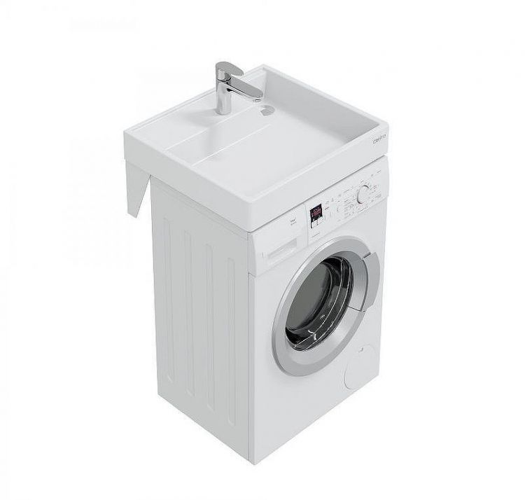 Раковина СанТа Юпитер 60 900130 на стиральную машину Белая