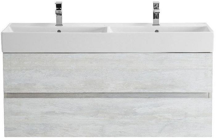 Тумба под раковину Cezares Molveno 46 120 MOLVENO 46-120-2C-SO-2-LB подвесная Legno Bianco