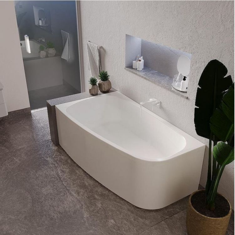 Акриловая ванна Radomir Рона 168x95 L 1-01-0-1-1-344 без гидромассажа