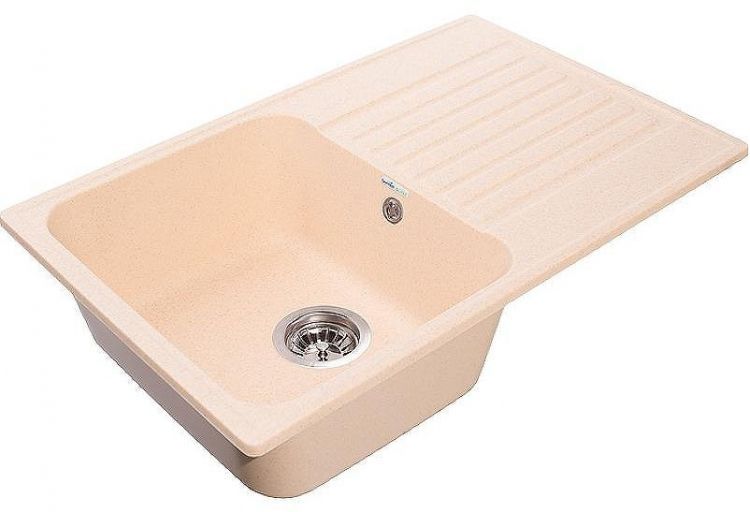 Кухонная мойка GranFest Quarz GF-Z78 Бежевая Кухонная мойка GranFest Quarz GF-Z78 Бежевая