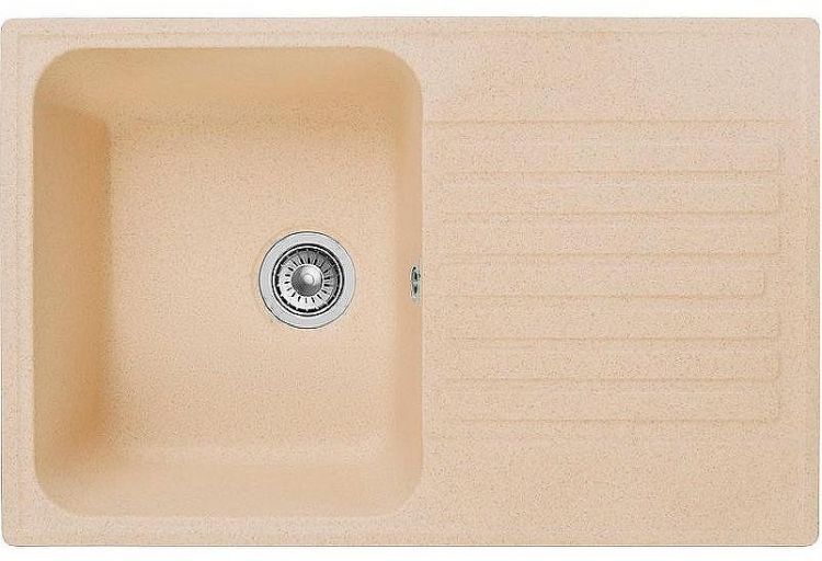 Кухонная мойка GranFest Quarz GF-Z78 Бежевая Кухонная мойка GranFest Quarz GF-Z78 Бежевая