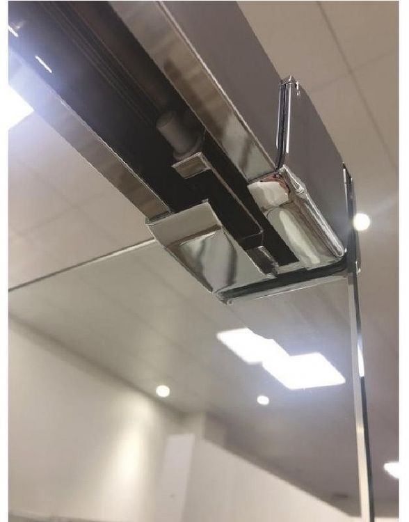 Шторка на ванну Cezares Tandem Soft VF-2 190х145 профиль Хром стекло прозрачное Шторка на ванну Cezares Tandem Soft VF-2 190х145 профиль Хром стекло прозрачное