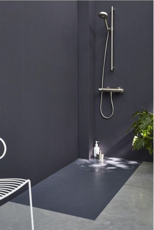 Душевой поддон Jacob Delafon Singulier 170х90 см E67028-NAD, серый сланец Душевой поддон Jacob Delafon Singulier 170х90 см E67028-NAD, серый сланец