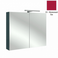 Зеркальный шкаф Jacob Delafon 80 см EB796RU-R3, малиновый лак