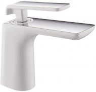 Смеситель для раковины Rose R14F R1401F Белый Хром