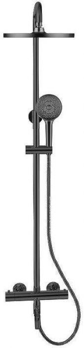 Душевая система Bronze de Luxe Scandi 11060B Черный матовый