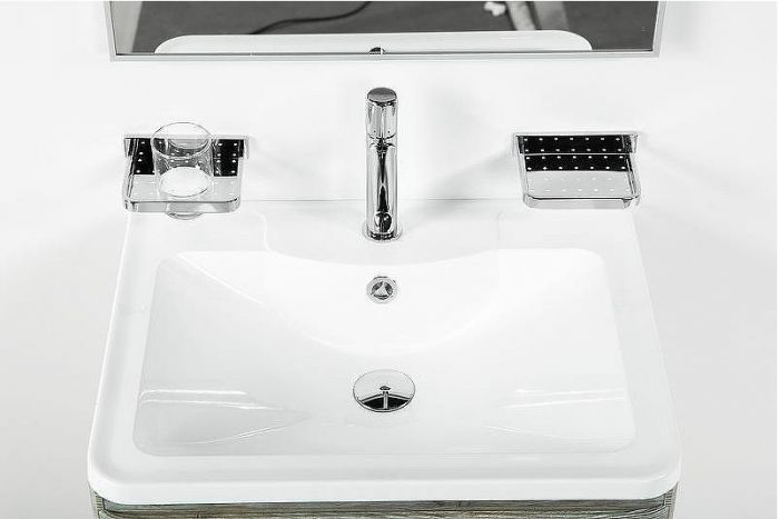 Тумба под раковину BelBagno 70 ALBANO-700-2C-SO-PS подвесная Pino Scania