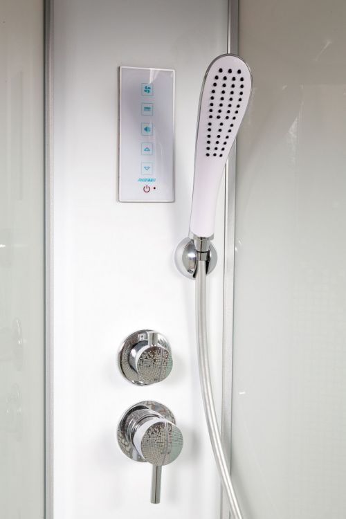 Душевая кабина Deto L 902 R с гидромассажем и электрикой 120x80x215