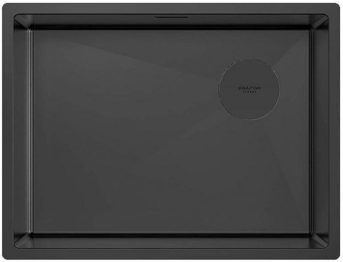 Кухонная мойка Paulmark Next-Skew 58 Uni PM885844-MBN Черная матовая