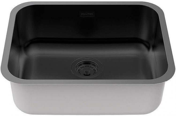 Кухонная мойка Paulmark Vello 53 Uni VE53-MBN Черная матовая