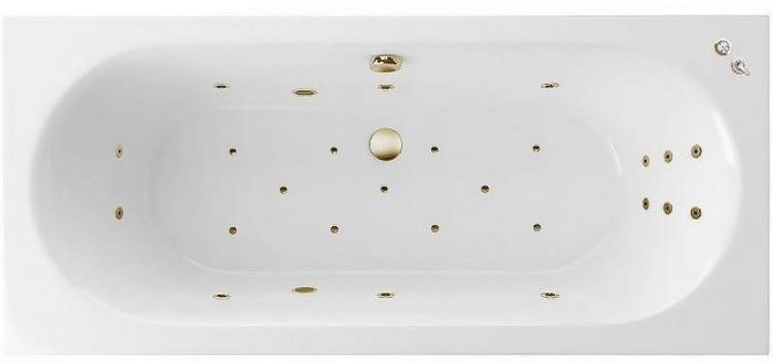 Акриловая ванна Excellent Oceana 160x75 WAEX.OCE16.ULTRA.BR с гидромассажем