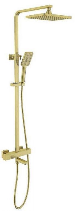 Душевая система Timo Tetra-thermo SX-0169/17 с термостатом Золото матовое