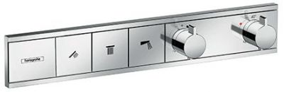 Hansgrohe RainSelect Термостат для душа, 3 источника, внешняя часть, цвет: хром