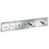 Hansgrohe RainSelect Термостат для душа, 3 источника, внешняя часть, цвет: хром