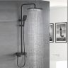 Душевая система Rose R27H R2736H Черная матовая Душевая система Rose R27H R2736H Черная матовая