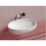 Умывальник CERAMICANOVA Element чаша накладная овальная (цвет Белый Матовый) CN6056MW