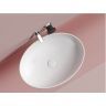 Умывальник CERAMICANOVA Element чаша накладная овальная (цвет Белый Матовый) CN6056MW