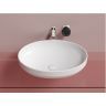 Умывальник CERAMICANOVA Element чаша накладная овальная (цвет Белый Матовый) CN6056MW