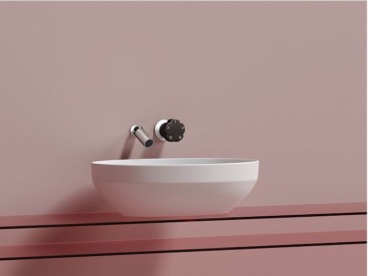 Умывальник CERAMICANOVA Element чаша накладная овальная (цвет Белый Матовый) CN6056MW