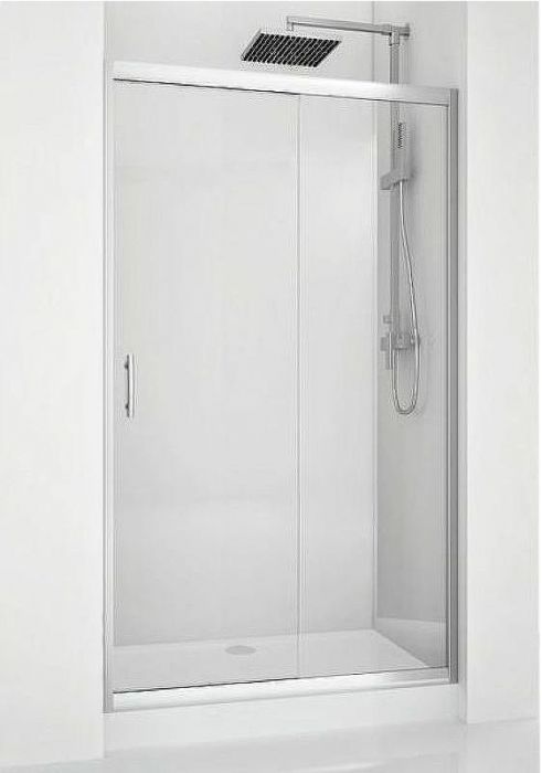 Душевая дверь Aquanet Alfa NAA6121 160 273611 профиль Хром стекло прозрачное