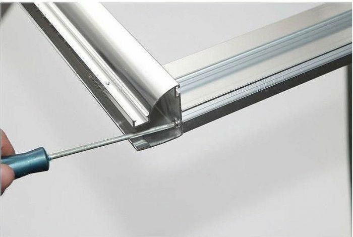 Душевая дверь Aquanet Alfa NAA6121 160 273611 профиль Хром стекло прозрачное