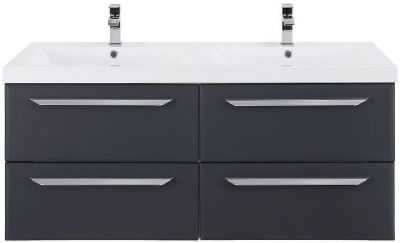 Тумба под раковину Cezares Eco 120 ECO-1200-4C-SO-2-GR-P подвесная Grafito