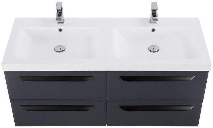 Тумба под раковину Cezares Eco 120 ECO-1200-4C-SO-2-GR-P подвесная Grafito