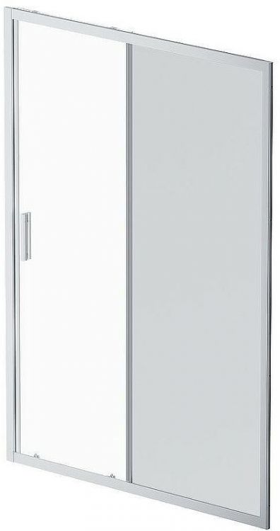 Душевая дверь AM.PM Gem 140 W90G-140-1-195MG профиль Хром матовый стекло тонированное-прозрачное Душевая дверь AM.PM Gem 140 W90G-140-1-195MG профиль Хром матовый стекло тонированное-прозрачное