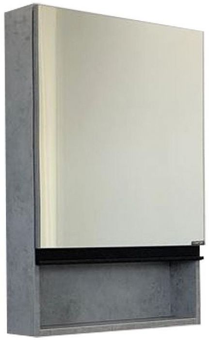Зеркальный шкаф Comforty Эдинбург 60 00-00002043 Бетон светлый