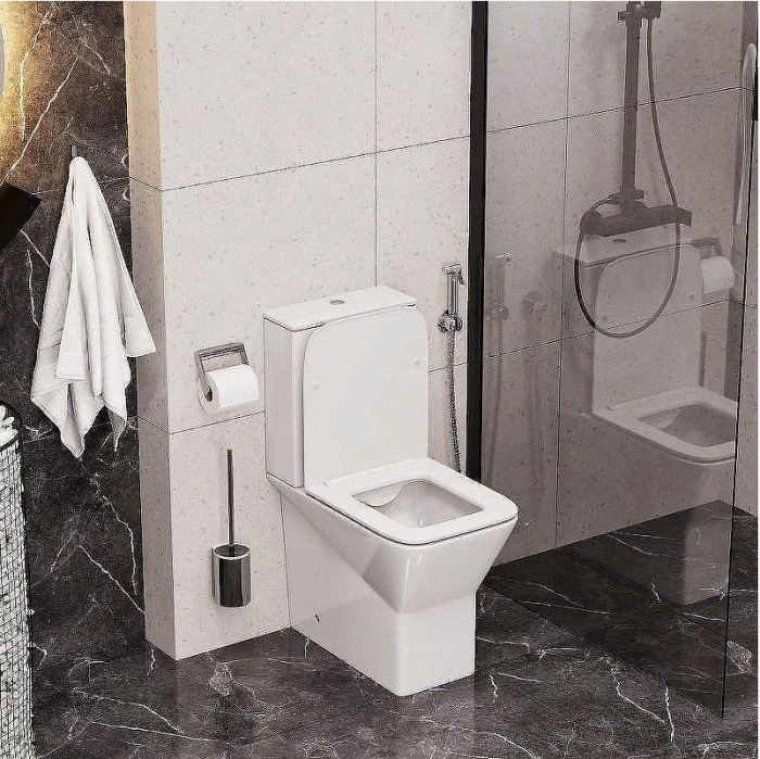 Унитаз компакт Ceruttispa Ellero CT8458 с бачком и сиденьем Микролифт
