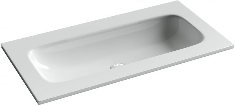 Раковина накладная SANCOS мебельная Grace 910x457x137, без отверстия под смеситель, цвет белый, CN7019Wx, CN7019wx